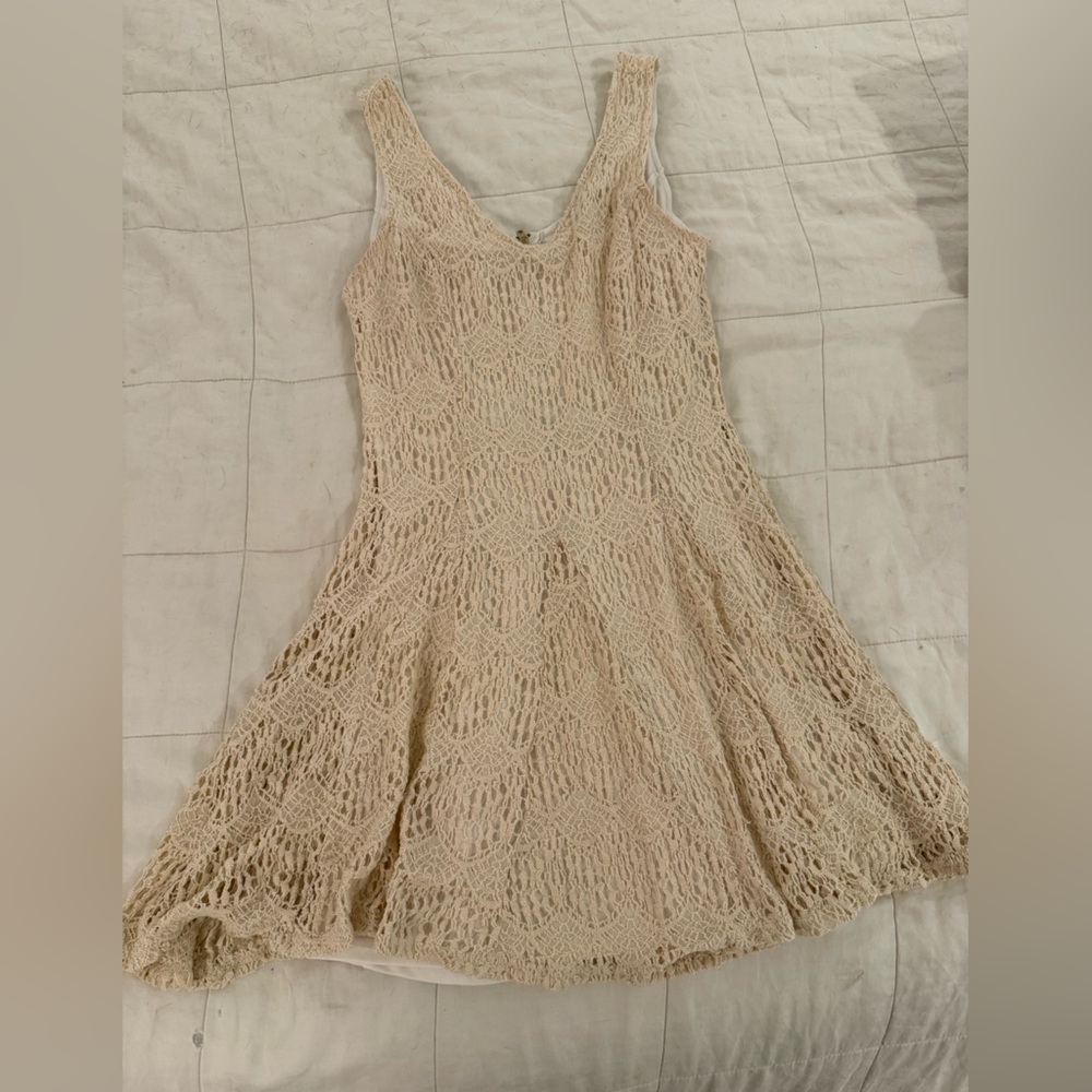 Bar III Cream Knit Women's dress